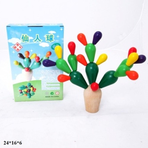 Дерев.игра W02-4244 кактус кор.24*16*6 /48/
