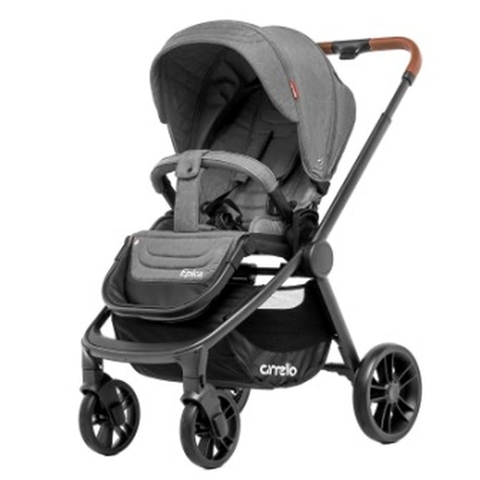 Коляска прогулочная CARRELLO Epica CRL-8509 Ginger Grey +дождевик L /1/ MOQ