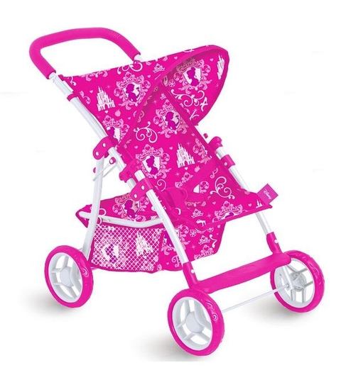 Коляска "Disney - Princess" D1006P (6шт) металл, летняя, в цв/кор, р-р 59*56*34 см