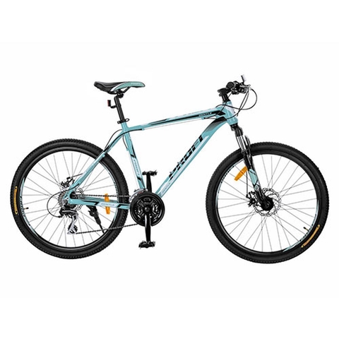 Велосипед 26" PROF1 G26GENTLE A26.1, алюм.рама 19",SHIMANO ALTUS 21SP,кассета,алюм.DB,двойн.обод,мята
